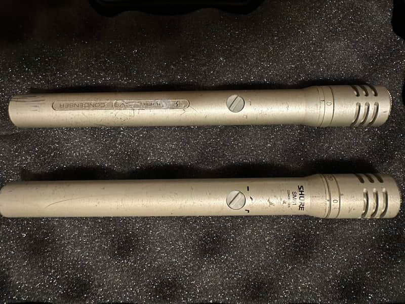 Shure SM81 (Pair) 1980s image 1