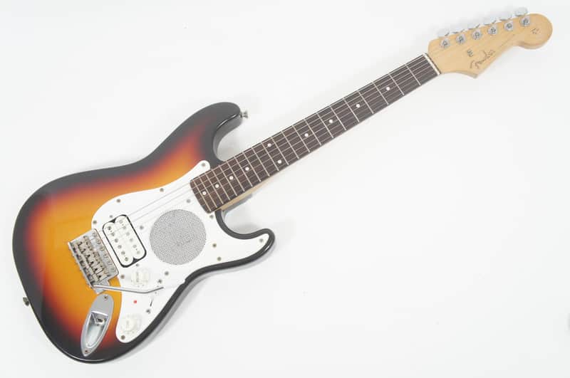 Fender ST-Champ Mini Stratocaster MIJ with Built In Speaker | Reverb