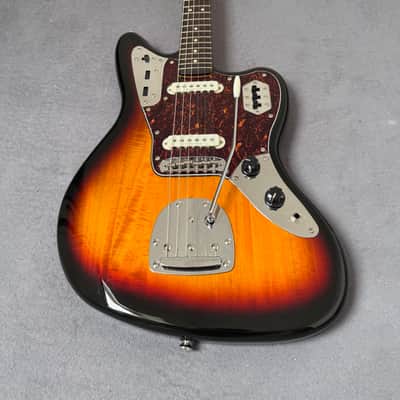 Squier Vintage Modified Jaguar with Rosewood Fretboard 2014 - 3-Color Sunburst image 16