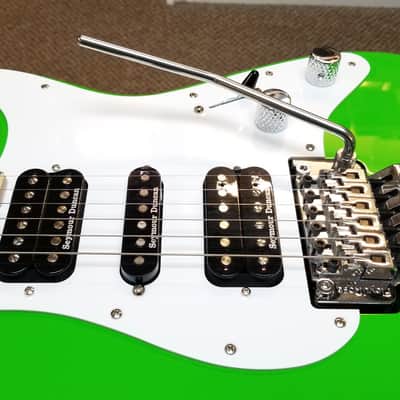 used 2021 Charvel Pro-Mod So-Cal Style 1 HSH FR M in Slime Green, Excellent Condition! image 13