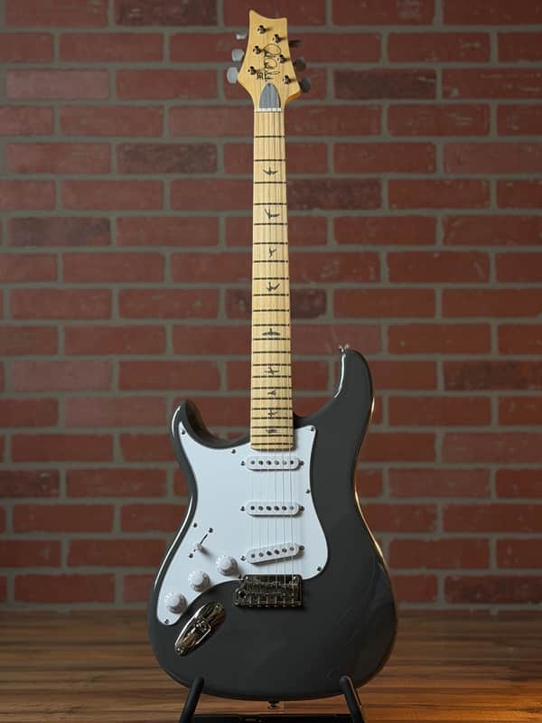 PRS SE Silver Sky Left-Handed Maple Fingerboard Electric Guitar - Overland Gray image 1