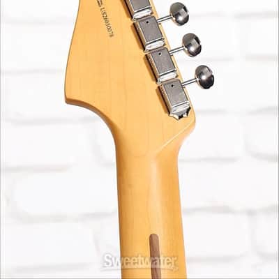Fender American Professional Classic Jazzmaster Electric Guitar - Faded Sherwood Green Metallic (JazzMAPCRSGd1) image 2