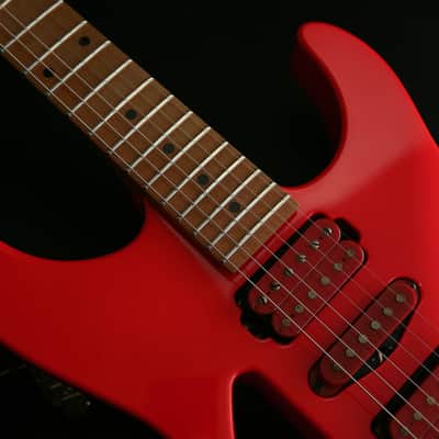 Kramer CK110 Tatsuya Signature Model Red/Orange & Kinsman Hard Case image 4