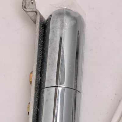 Danelectro-style Lipstick Pickup Unbranded Set of 2 - Chrome - NOS Unused image 4