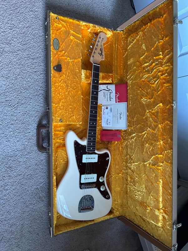 Fender American Original '60s Jazzmaster with Rosewood Fretboard 2018 - 2021 - Olympic White