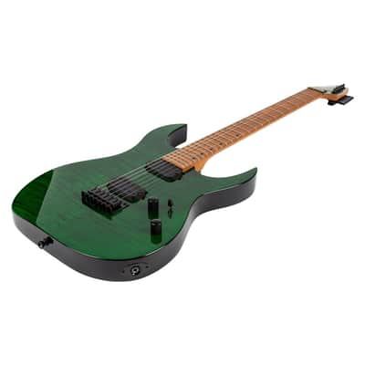Spira S-450 TGR Double Cutaway Roasted Poplar Flamed Maple Top Canadian Roasted Maple Neck 6-String Electric Guitar image 6