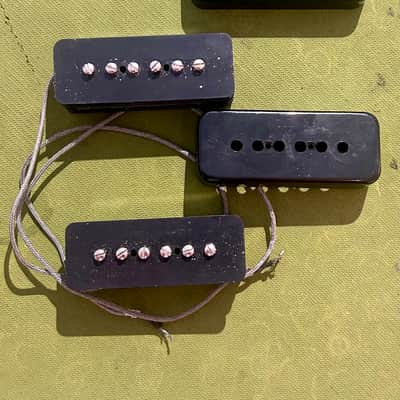 Pair of Gibson P-100 Pickups 1990s - Black image 2
