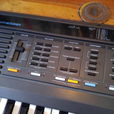 Roland E-20 Intelligent Synthesizer #982776 w/Power Cord and Music Card image 3