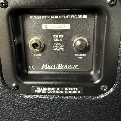Mesa Boogie Mini Recto 60-Watt 1x12" Wide Straight Guitar Speaker Cabinet 2011 - Present - Various image 3