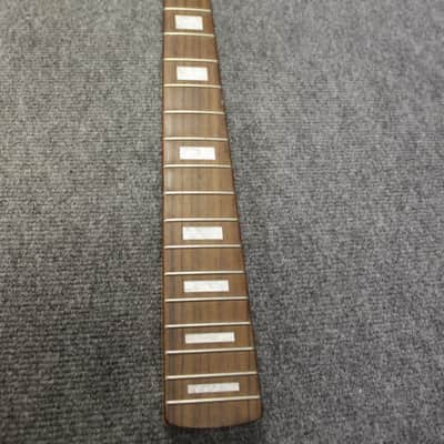 Nameless Jazz Bass Neck Reverse headstock/ Left Handed Block Inlays image 2