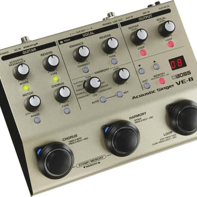 Boss VE8 Acoustic Singer Pedal image 2