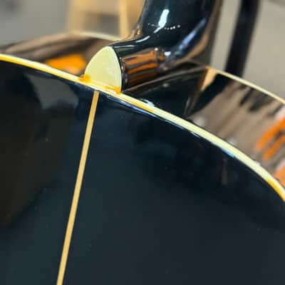 Sigma by Martin & Co DM-4B Acoustic Guitar - Black image 6