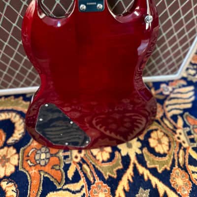 SX Guitars SE4SK TWR (SG Style) Pack Wine Red image 5