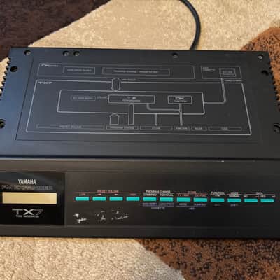 Yamaha TX7 FM Tone Generator 1985 - Black image 2