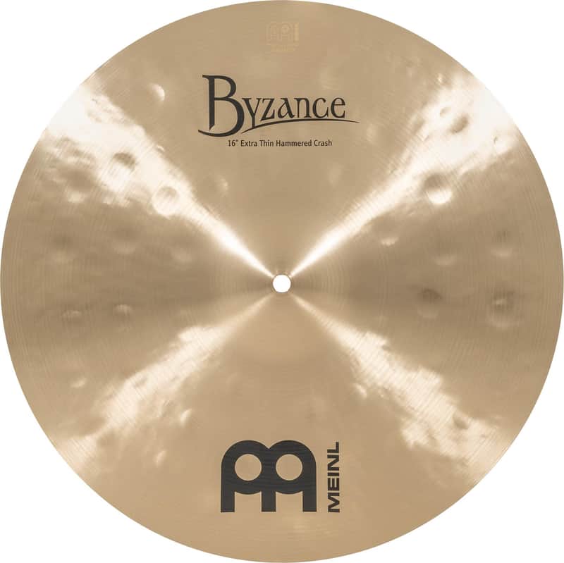 Meinl 16" Byzance Traditional Extra Thin Hammered Crash Cymbal image 1