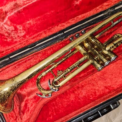King Tempo 600 Trumpet, USA, with case & MP, Good Condition image 3