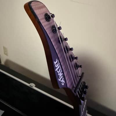 Schecter Banshee Mach-6 FR-S Sustainiac w/ Stainless Steel Frets 2024, Original Floyd Rose, Gotoh Tuners & Gator Case image 3