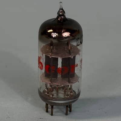 1968 Sylvania 12AU7A ECC82 Vintage 1960s Short D Getter Preamp Tube! T392 image 1