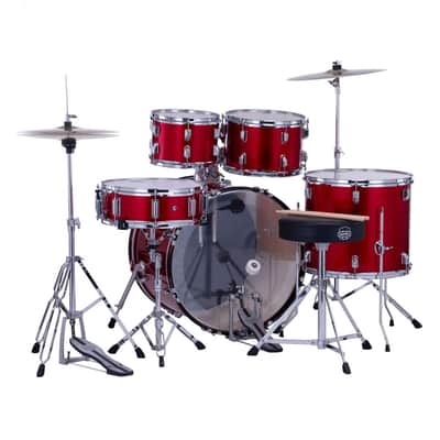 Mapex Comet 5pc Drum Kit with Cymbals - 22" Bass Drum-Black image 4