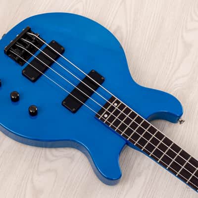 1990s Edwards by ESP Luna Sea J Signature E-J-78TV Aqua Blue w/ Case, Japan image 9