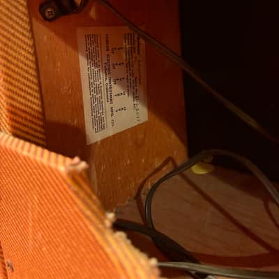 1956 Fender Deluxe 5E3 Narrow Panel 15-Watt 1x12" Guitar Combo- Tweed image 9