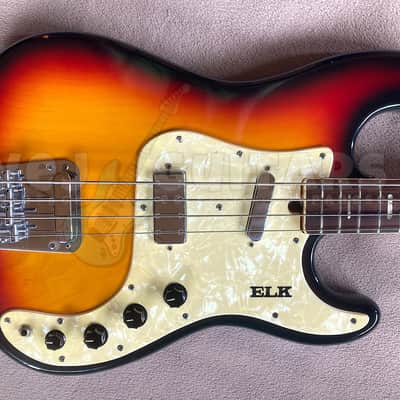 ELK BS-450 BASS w/OHSC 1970s JAPAN  *RARE* image 3