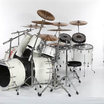 Ludwig Alex Van Halen Stage Played complete 1980 Invasion Tour Kit image 4