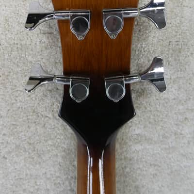 Epiphone El Segundo Acoustic Electric Bass Guitar - Natural image 8