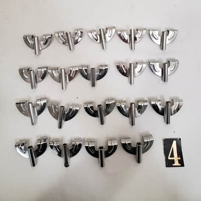 Generic Bass Drum Claws 85 In Total…1960s-1980s  - Chrome image 7