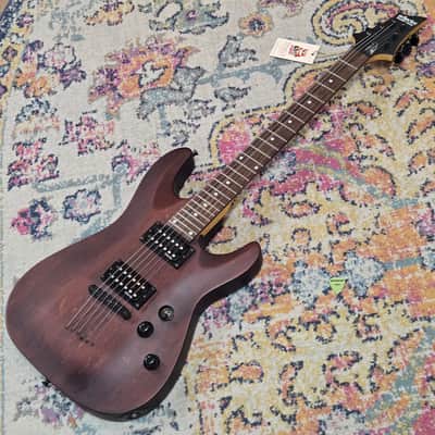 Schecter Omen-6 2001 - 2002 - Walnut Satin image 1