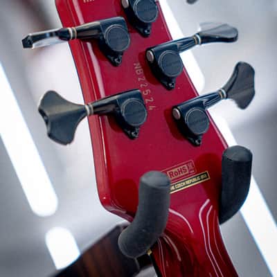 Spector Euro 5 CST - Natural Red Burst Gloss image 7