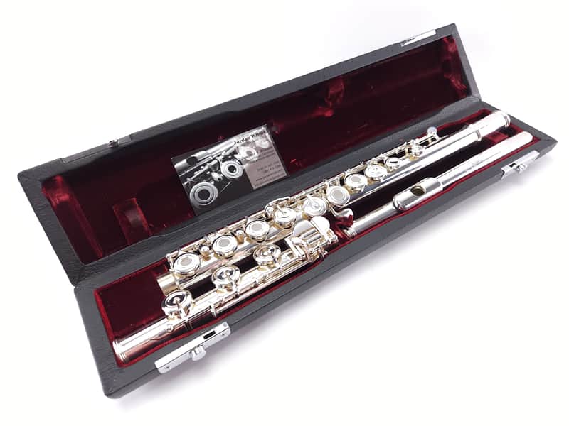 Refurbished Gemeinhardt Platinum- Silver Lip 33SHB Intermediate B Foot Flute +Warranty image 1