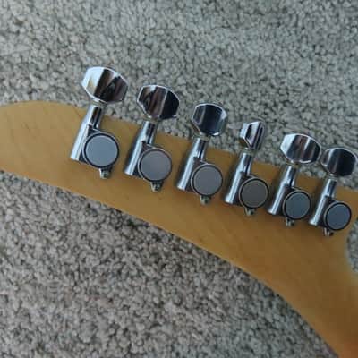 Epiphone By Gibson Stratocaster Electric Guitar Solid Rocker Black Maple image 6