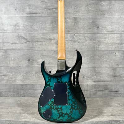 Ibanez JEM Steve Vai JEM77 1991 - Blue Floral Pattern - 1st Year! image 14