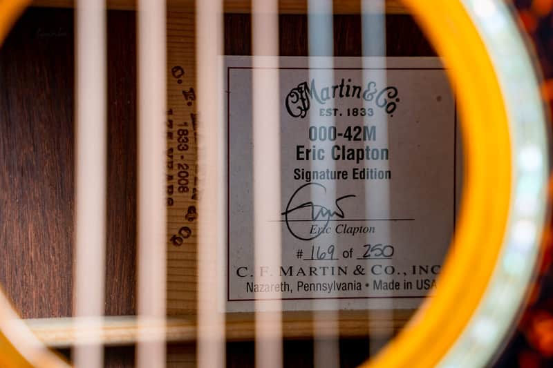 Martin Limited Edition Eric Clapton Signature 000-42M (2007 - 2008) image 2