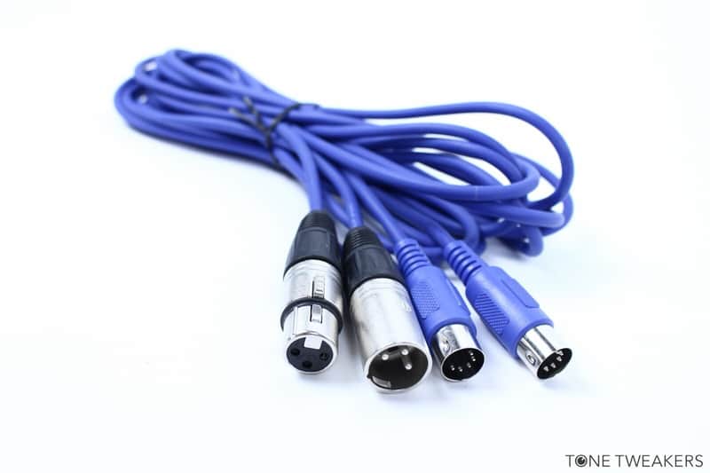 Octave Plateau Voyetra Eight Custom MIDI XLR din Cables VINTAGE SYNTH DEALER 8 image 1