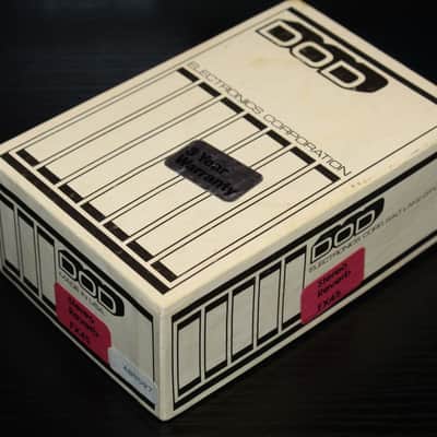 DOD Stereo Reverb FX45 1987 NOS Analog Reverb image 7