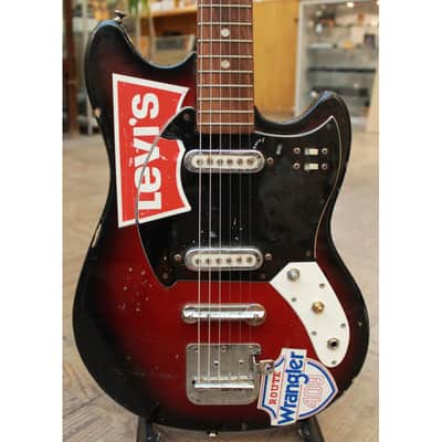 Kingston Electric Guitar red sunburst MIJ circa 1960´s, beg, (Stockholm) image 1