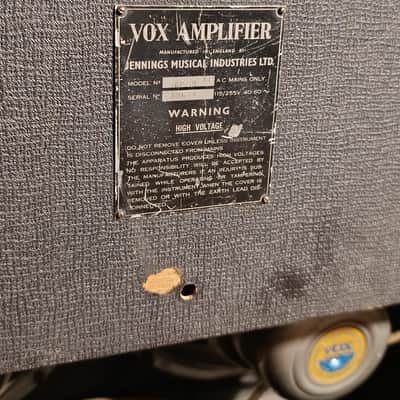 1964 Vox AC30 - Original image 7