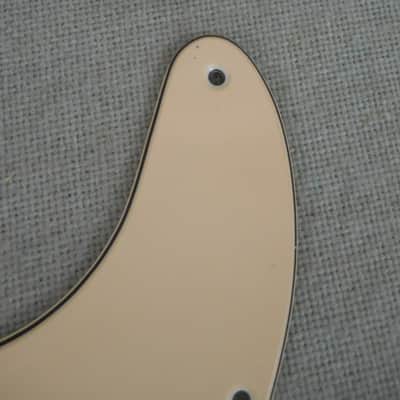 Unbranded 8-Hole Telecaster Pickguard Mid 2000s - Creme w/ Black Edges image 2