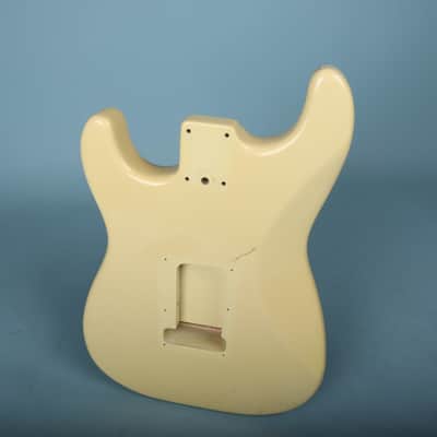 1994 Fender USA Stratocaster Guitar Body Vintage White image 2