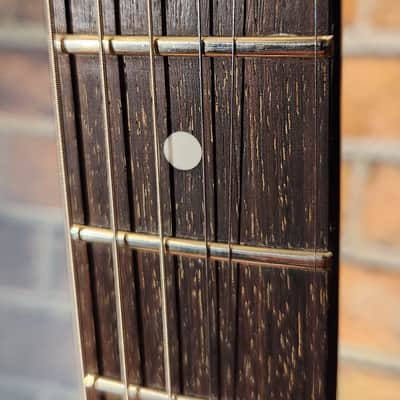 Modded Charvel 1988 Fusion Deluxe Rosewood Fretboard Pearl Blue - Added Preamp Switch & Pickguard image 8