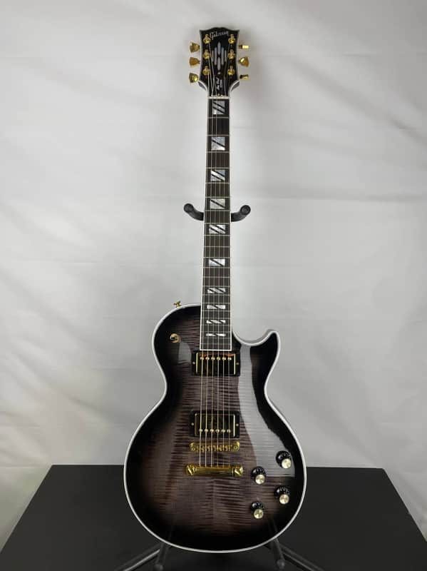 Gibson Les Paul Supreme Electric Guitar, Ebony Fingerboard, Translucent Ebony Burst image 1