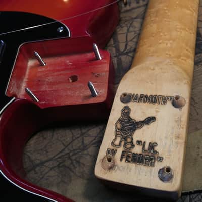 Custom Tele-Style Electric w/Warmoth Neck & Seymour Duncan Pickups & Gator ABS Case image 11