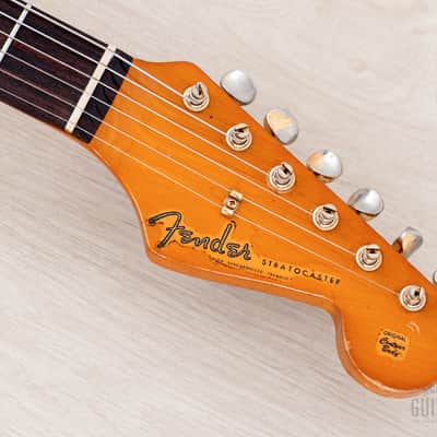 1987 Fender Custom Shop American Vintage '62 Stratocaster Blonde Mary Kaye w/ Gold Hardware, Case & Hangtags image 4