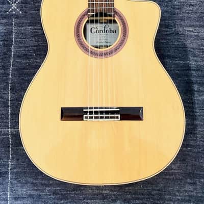 VV: RARE Cordoba GK Studio Ltd Flamenco Negra guitar, pup, nice bag, AMAZING WOOD, BEST PRICE image 4