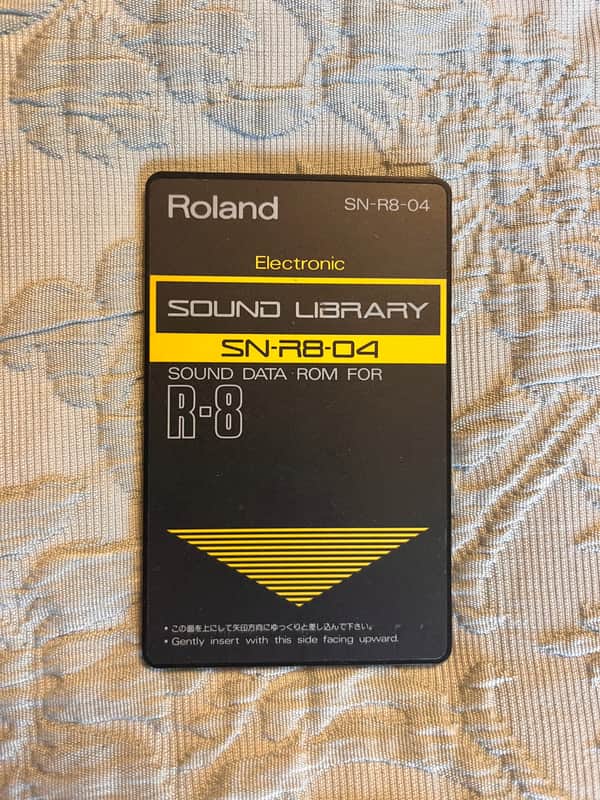 Roland SN-R8-04 Electronic Sound Data ROM for R8 Drum Machine