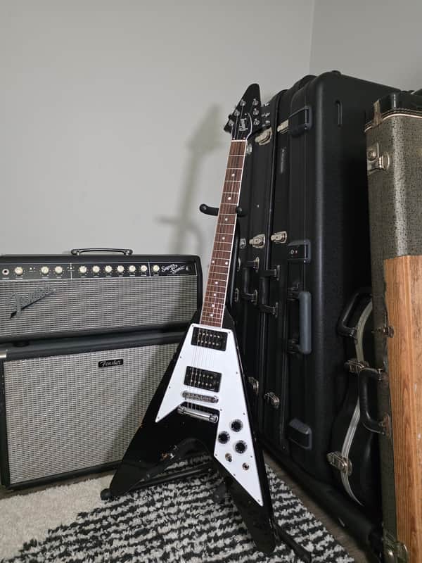 Gibson '70s Flying V 2020 - Present - Ebony image 1