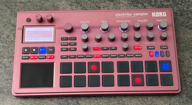 KORG Electribe 2S Sampler – Red – Music Production Station – Fully Working image 1