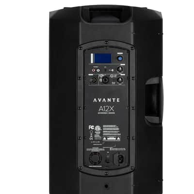American DJ AVAU12 A12X Avante A12 with USB 5.0+ Stereo. Includes 12-inch, 2-way Active Loudspeaker. Built-in Digital Signal Processing (DSP) with LCD screen, EQ multiple presets image 3